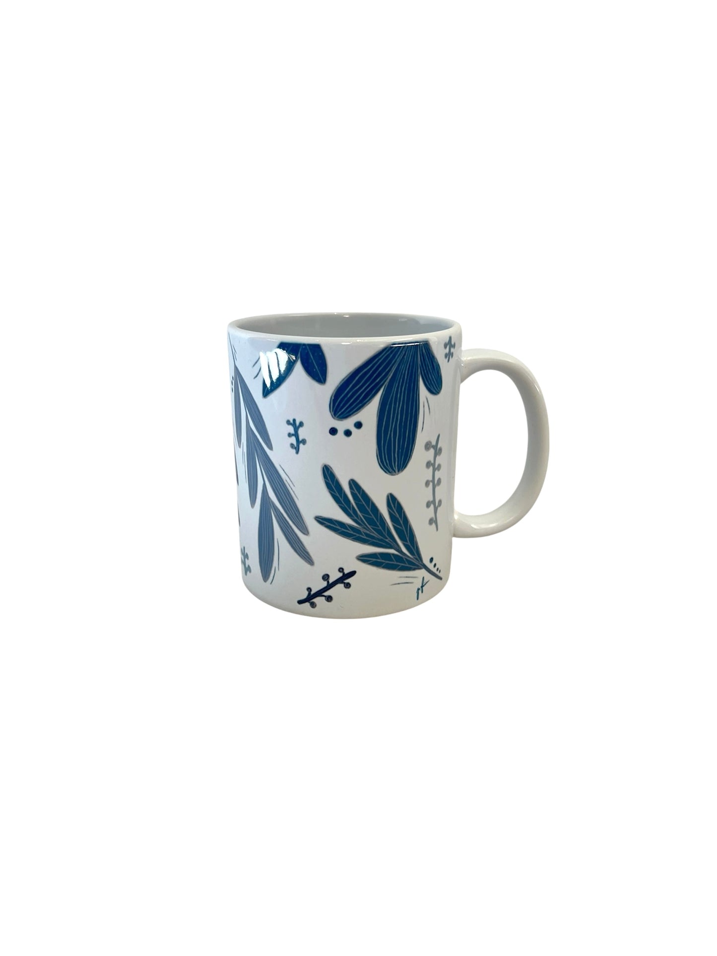 Ceramic Mug - Leaves