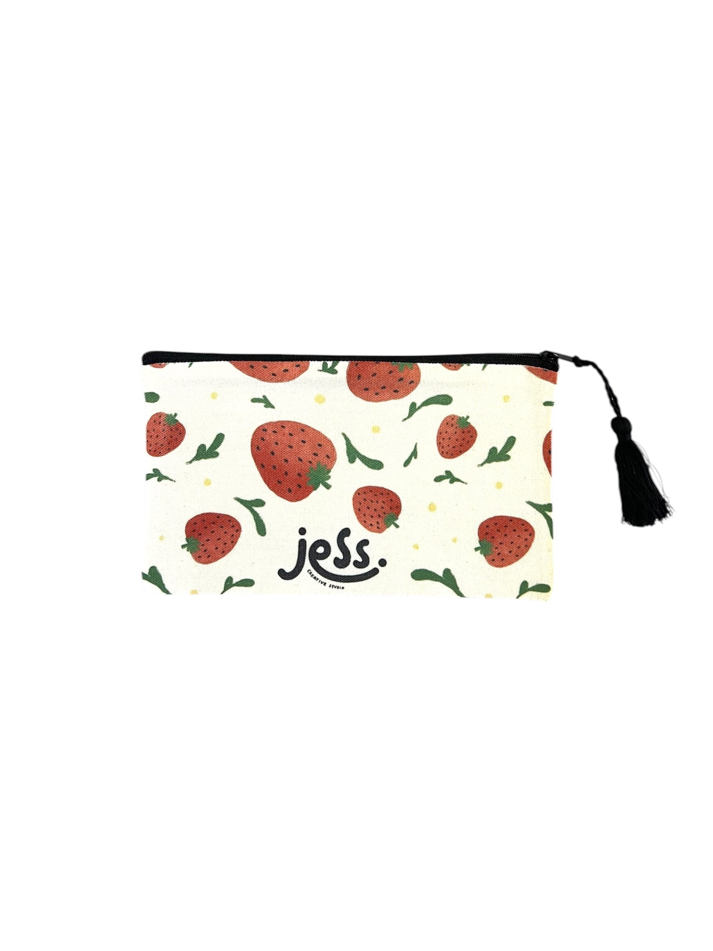 Travel Pouch - Strawberries