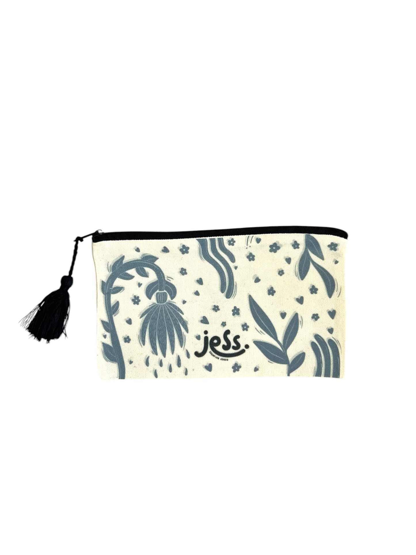 Travel Pouch - The Blue Leaf